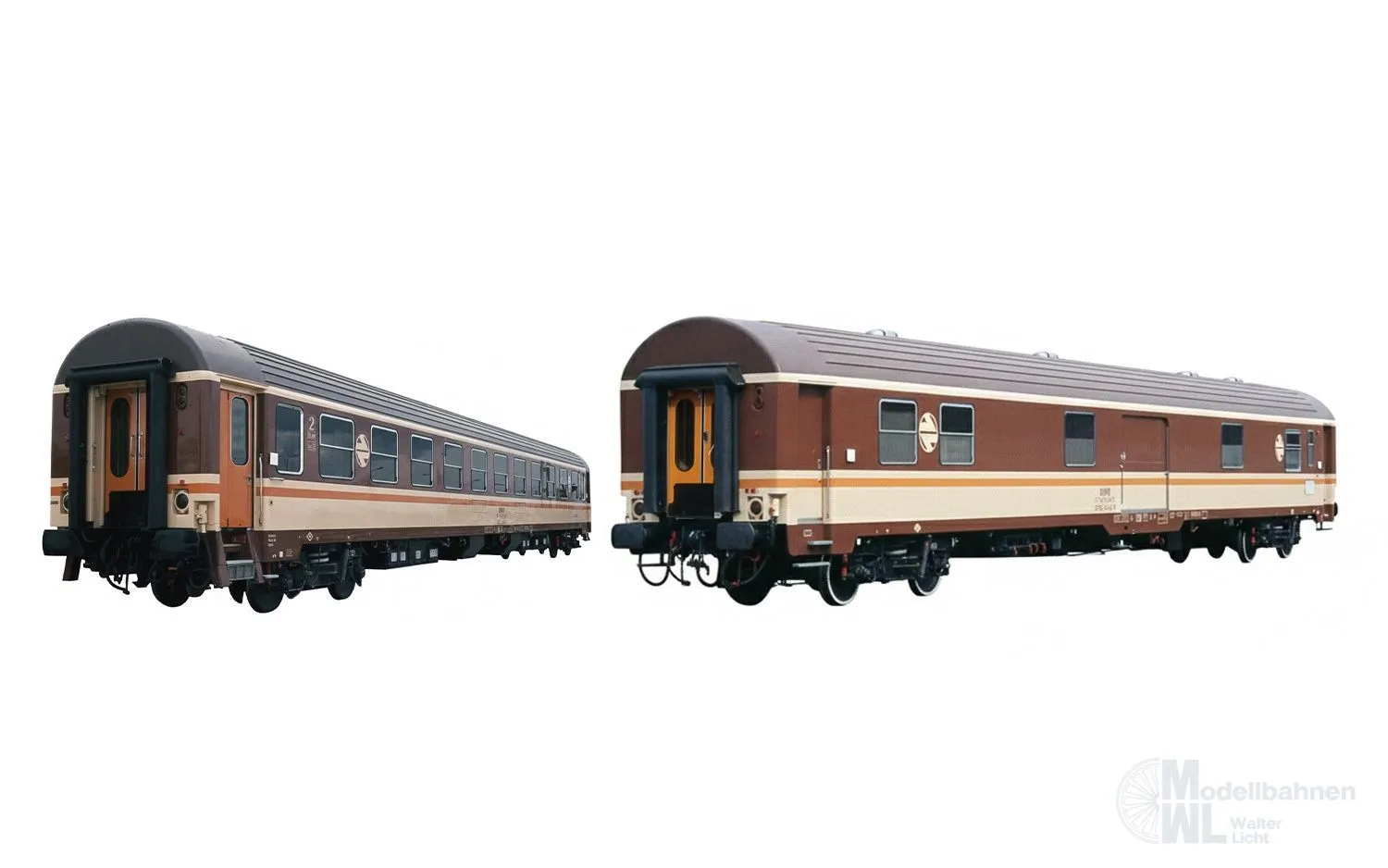 Electrotren 4045 - Personenwagen Set RENFE Ep.IV 2.tlg. Estrella Farbgebung H0/GL
