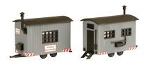 Vollmer 45722 - Bauwagen 2 Stück H0 1:87