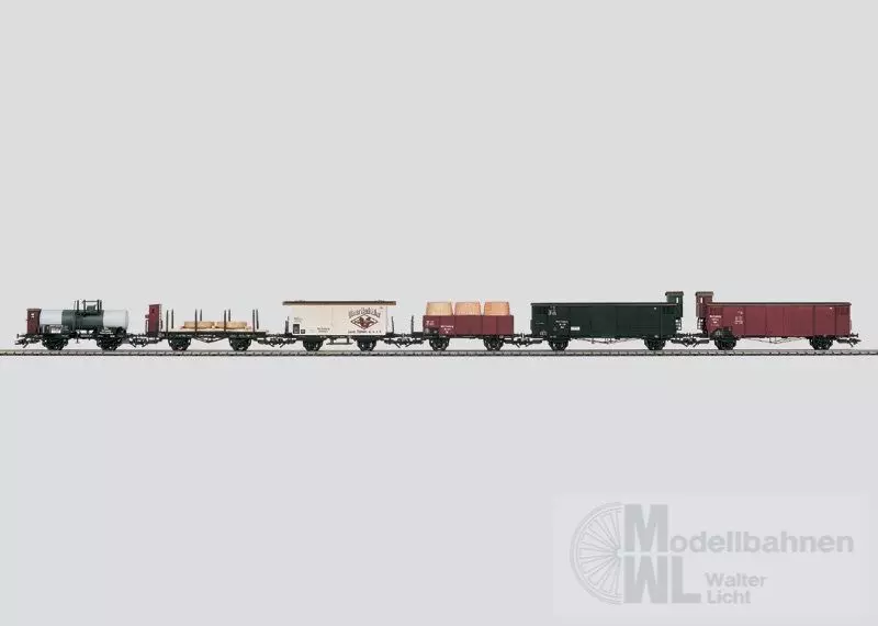 Märklin 45101 - MÄRKLIN - Guterwagen-Set Geislinger Steige K.W.St.E. Ep.I 6.tlg. H0/WS