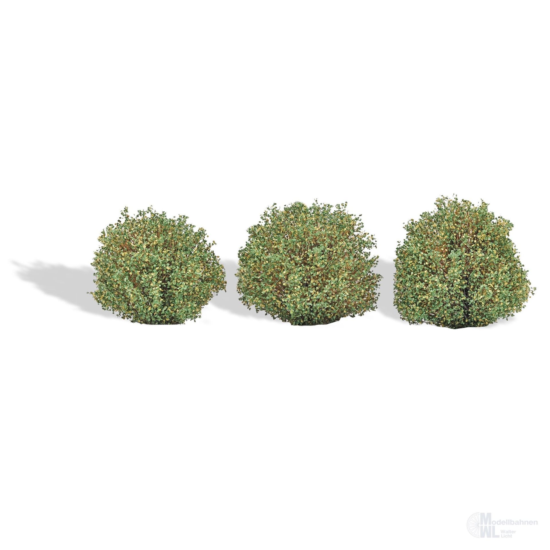 Busch 3608 - Büsche Spätsommer 3 Stück 40mm H0 1:87