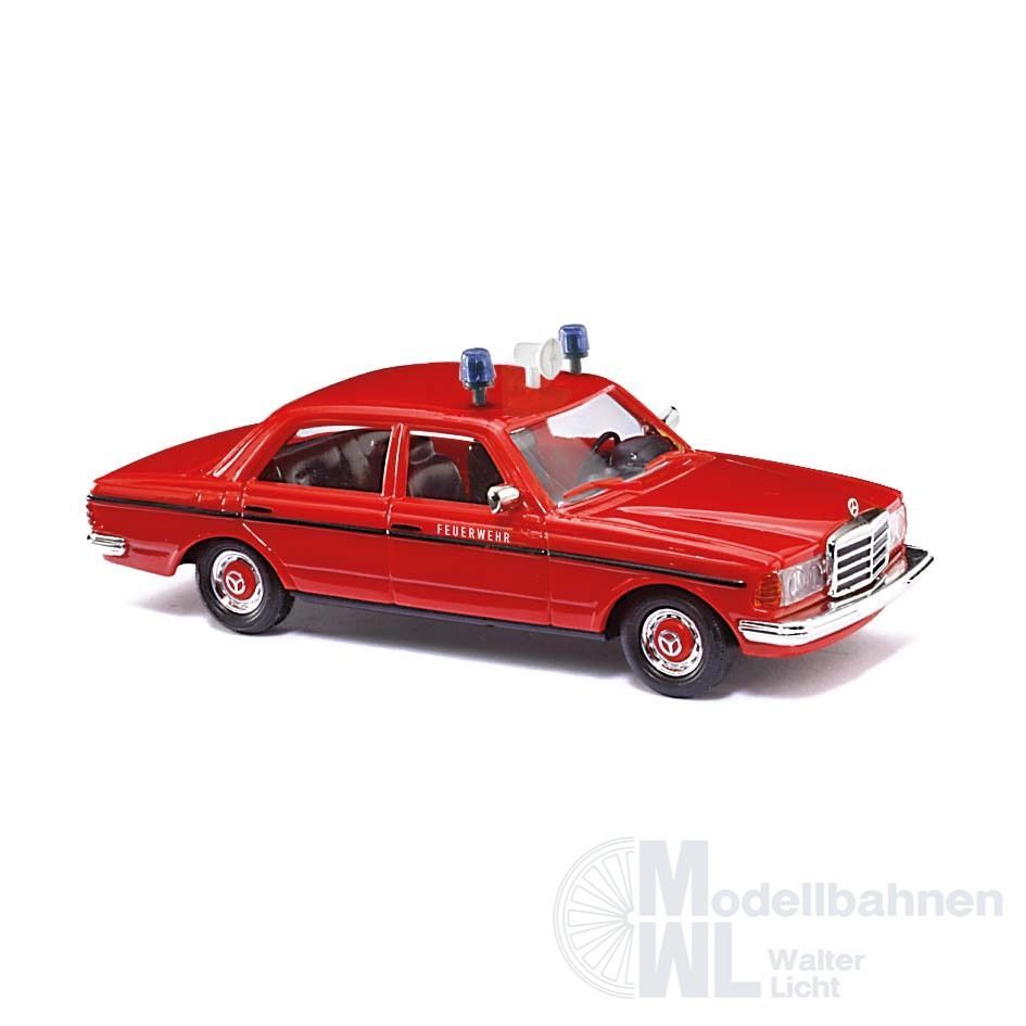 Busch 46990 - Mercedes-Benz W123 Limousine Feuerwehr H0 1:87