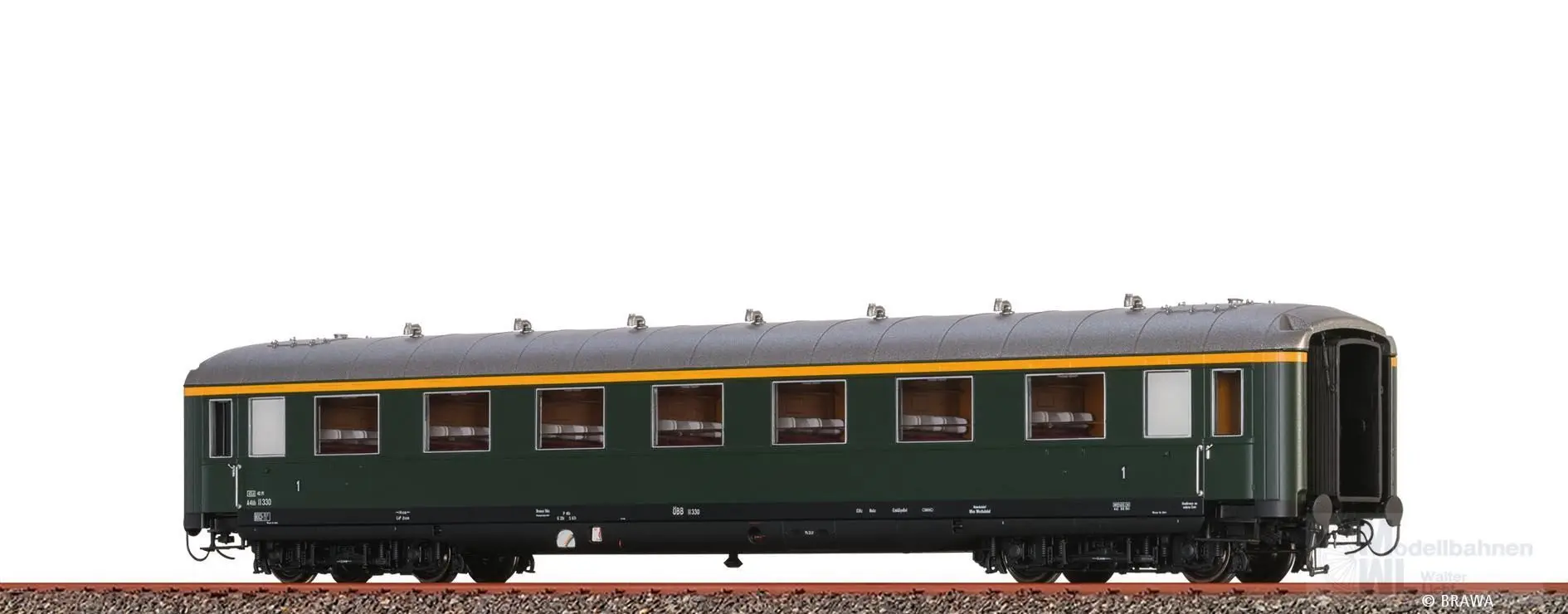 Brawa 51102 - Schürzenwagen ÖBB Ep.III A4üh 11 330 H0/GL BASIC