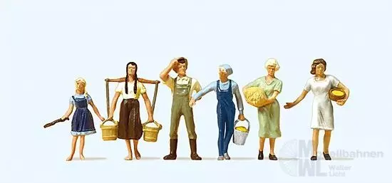 Preiser 10295 - Knecht und Mägde H0 1:87