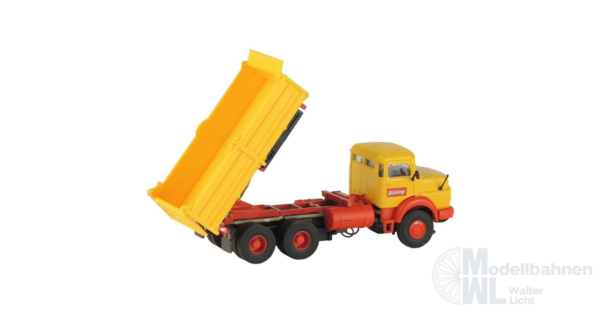 Viessmann 8603 - Mercedes-Benz Rundhauber 3-achs Kipper motrische Kippfunktion H0 1:87