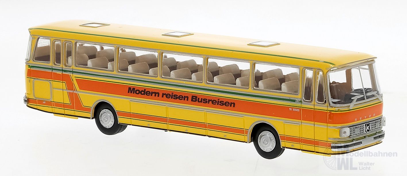 Brekina 56053 - Setra S 150H Reisebus Modern Reisen H0 1:87 Brekina 56053 - Setra S 150H Reisebus Modern Reisen H0 1:87