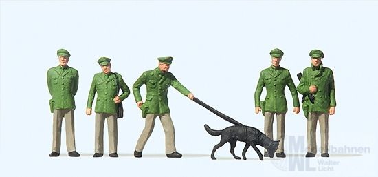 Preiser 14008 - Polizisten H0 1:87