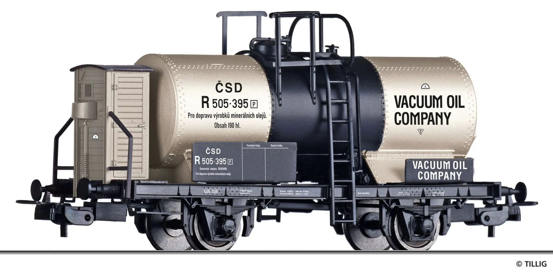 Tillig 76793 - Kesselwagen CSD Ep.II Vacuum Oil Company H0/GL