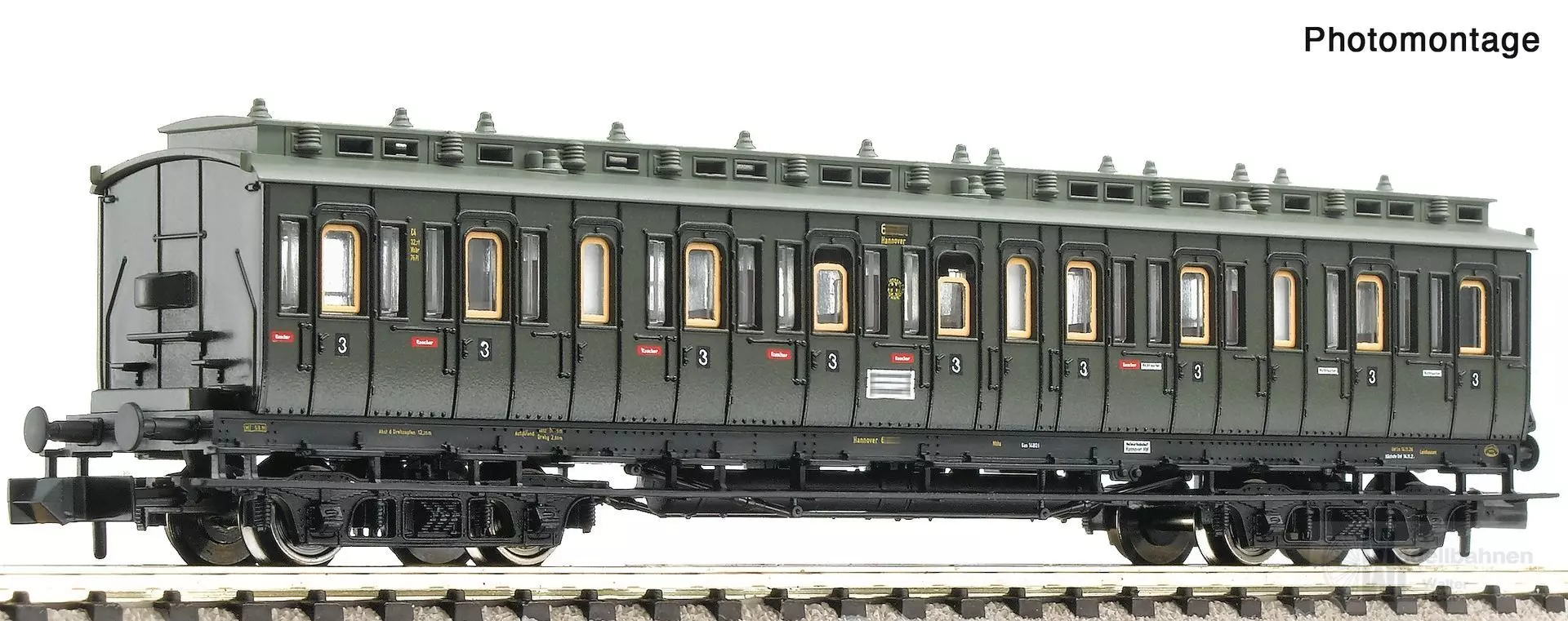 Fleischmann 6260101 - Abteilwagen DRG Ep.II 3.Kl. N 1:160