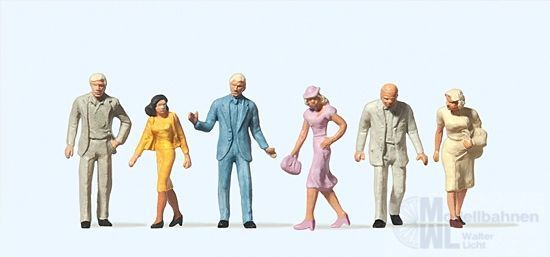 Preiser 14134 - Passanten H0 1:87