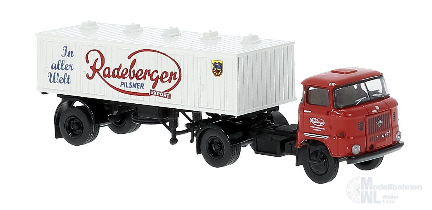 Brekina 71213 - IFA W50 Biertank-Sattelzug Radeberger H0 1:87 Brekina 71213 - IFA W50 Biertank-Sattelzug Radeberger H0 1:87
