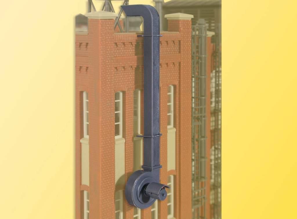 Kibri 38609 - Deko-Set Entlüftungsanlagen H0 1:87