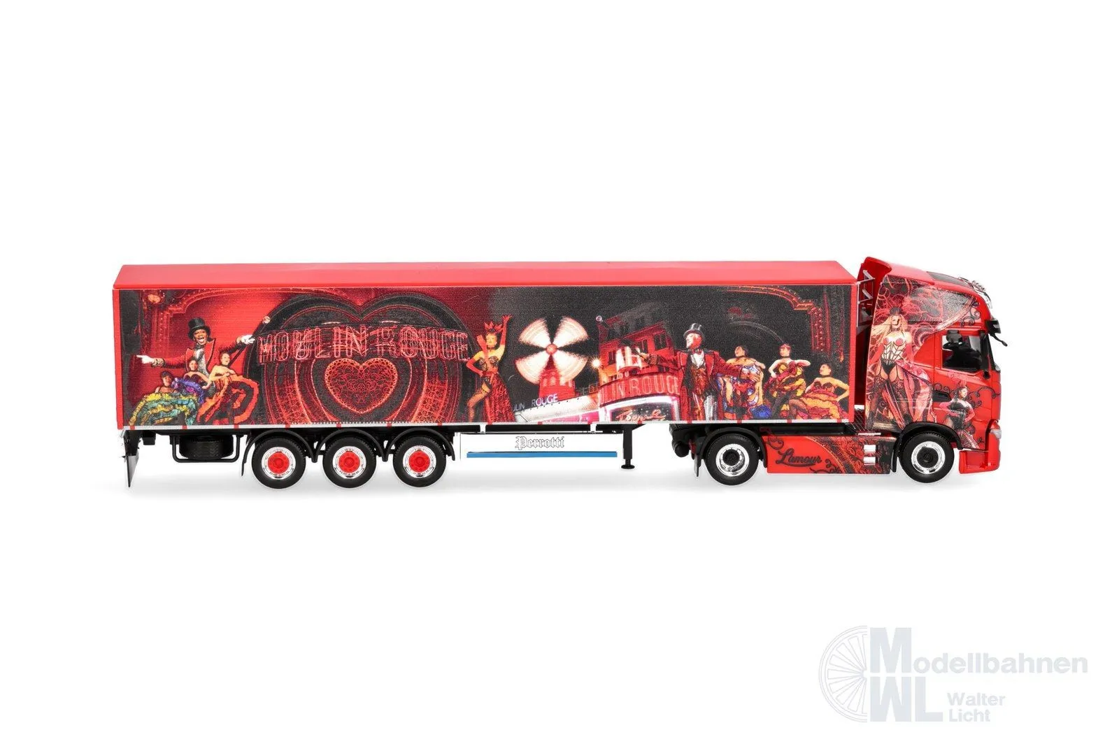 Herpa 320306 - Iveco S-Way Schubb-Sz Perrotti H0 1:87