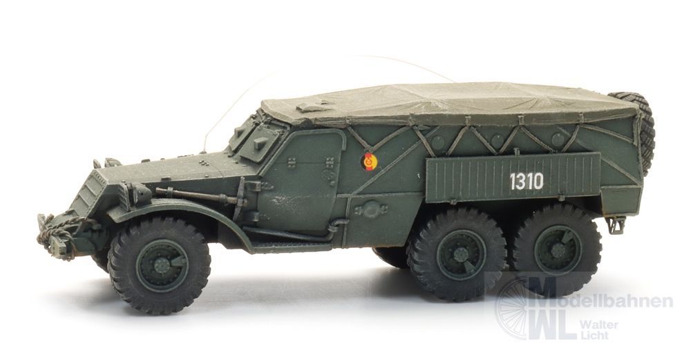 ARTITEC b.v. 6870757 - DDR SPW 152 W1 Eisenbahntransport H0 1:87 Fertigmodell