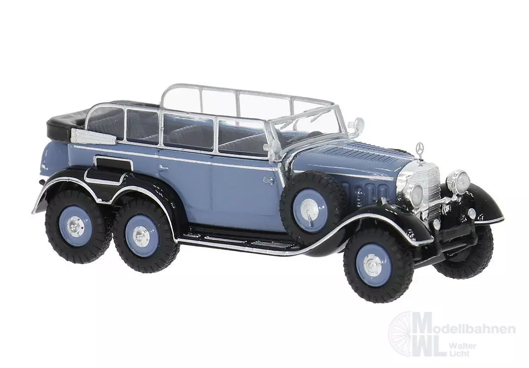 Brekina 21082 - Mercedes-Benz G4 in blau H0 1:87