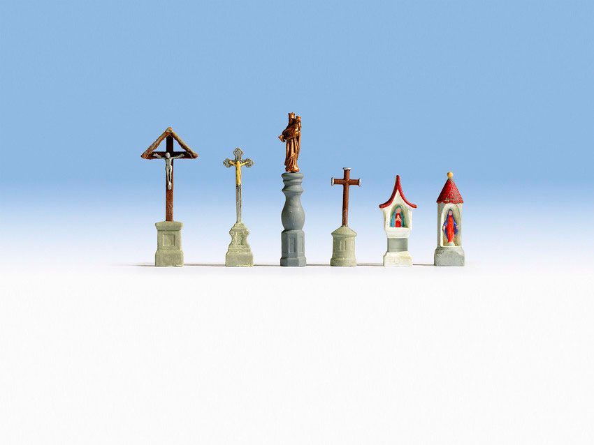 Noch 14870 - Marterl und Kreuze H0 1:87 Noch 14870 - Marterl und Kreuze H0 1:87