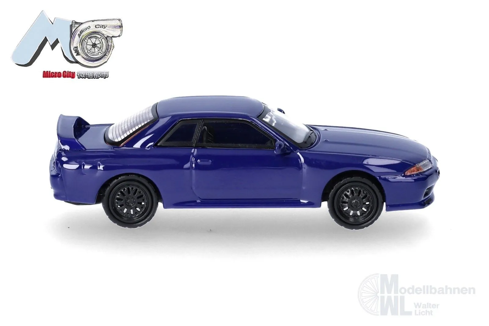 Herpa 87MC000101 - Nissan Skyline GTR32 blau H0 1:87