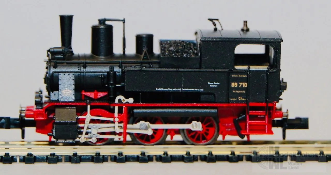 Trix 12837 - MINITRIX - Dampflok BR 89 710 DRG Ep.II N 1:160