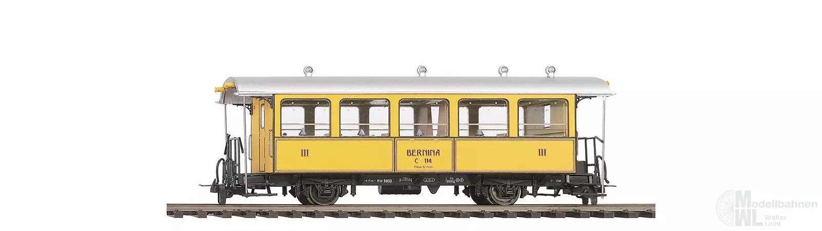 Bemo 3238164 - Personenwagen RhB Ep.V C.114 La Bucunada H0m