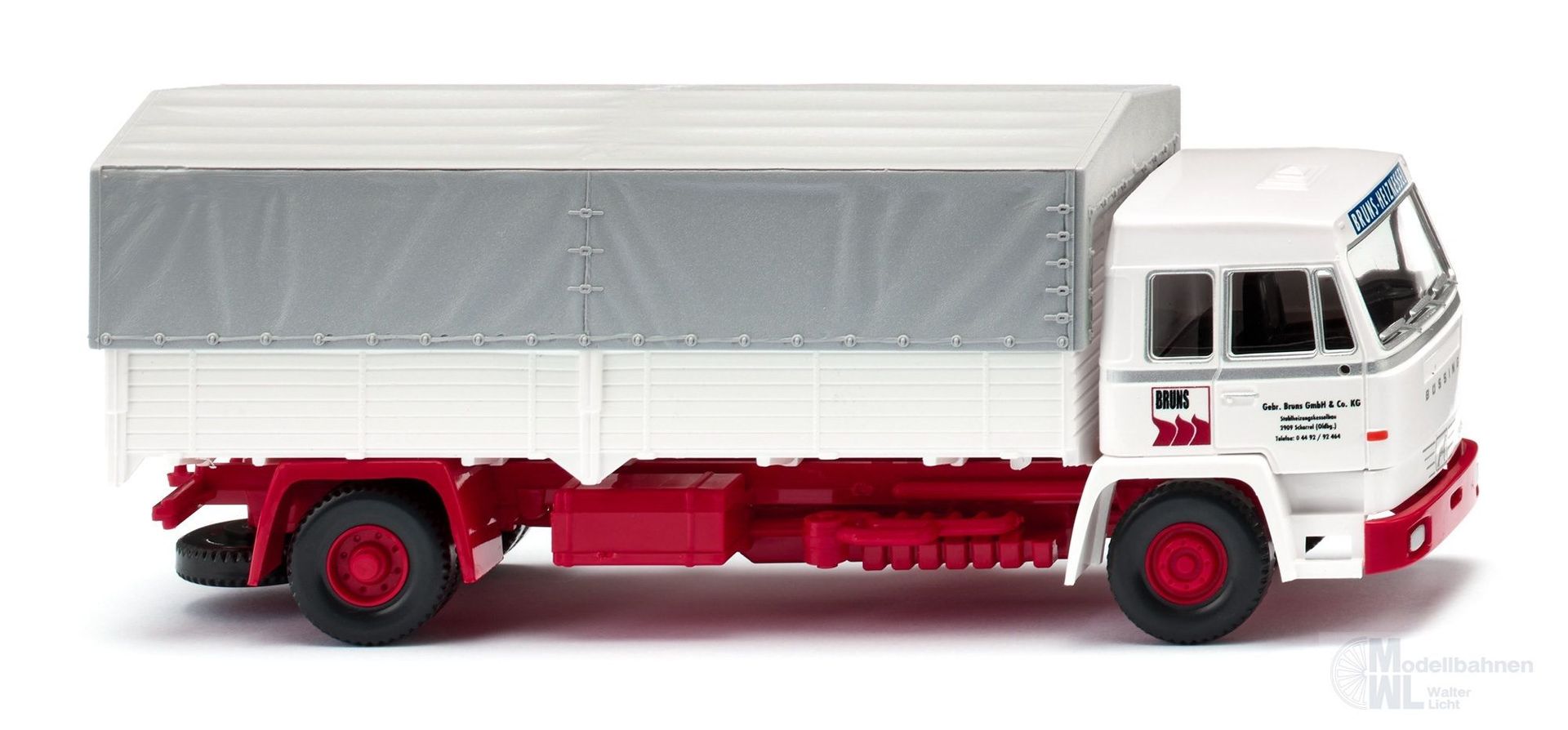 Wiking 084911 - Büssing BS 16L Pritschen-Lkw H0 1:87 Wiking 084911 - Büssing BS 16L Pritschen-Lkw H0 1:87