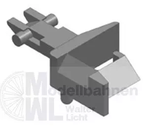 Liliput 969101 - Standard Kupplungskopf NEM 357 (50 St.)