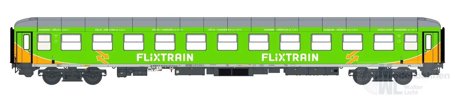 LS Models 58501 - Liegewagen Flixtrain Ep.VI Bvcmz 248.5 TT 1:120