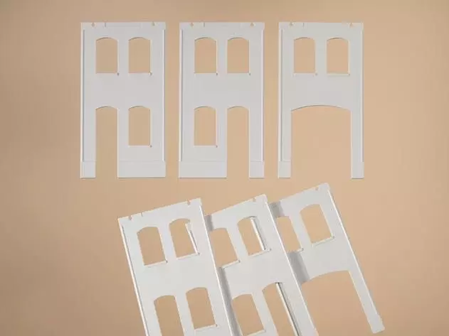 Auhagen 80707 - Wände 2322E, Wände 2323G und Wänd H0 1:87