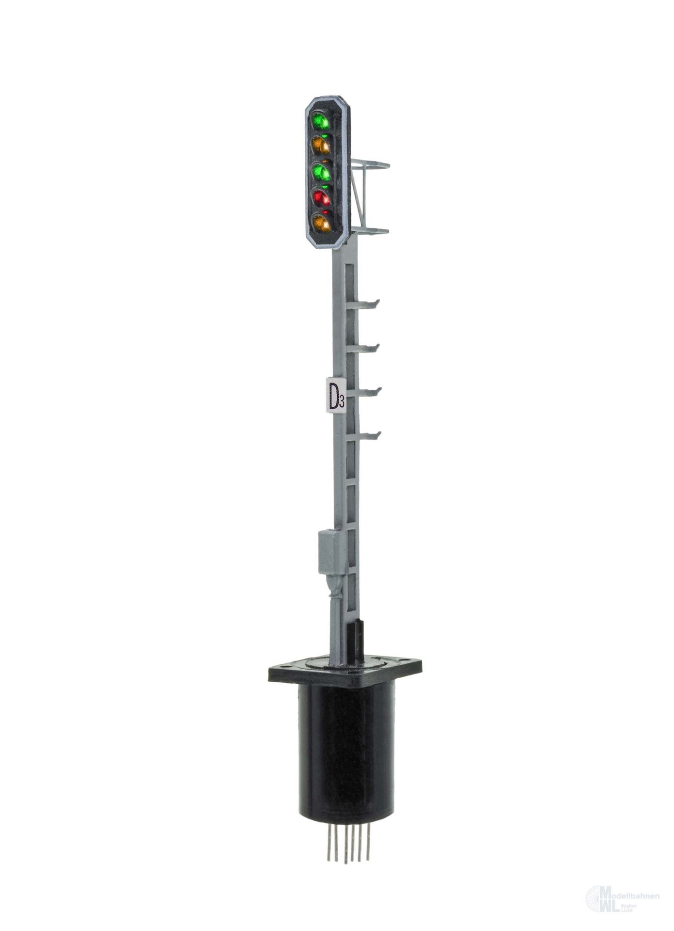 Viessmann 4644 - Licht-Ausfahrsignal Fahrbegriff: 1/2/3/6 SBB Typ L H0 1:87