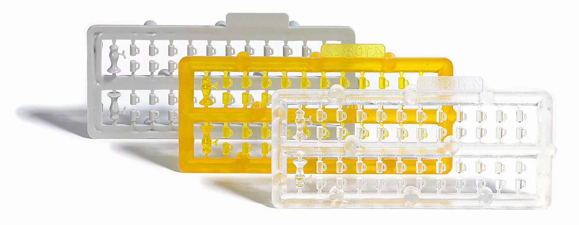 Busch 7783 - M-Set:Bierkrüge H0 1:87