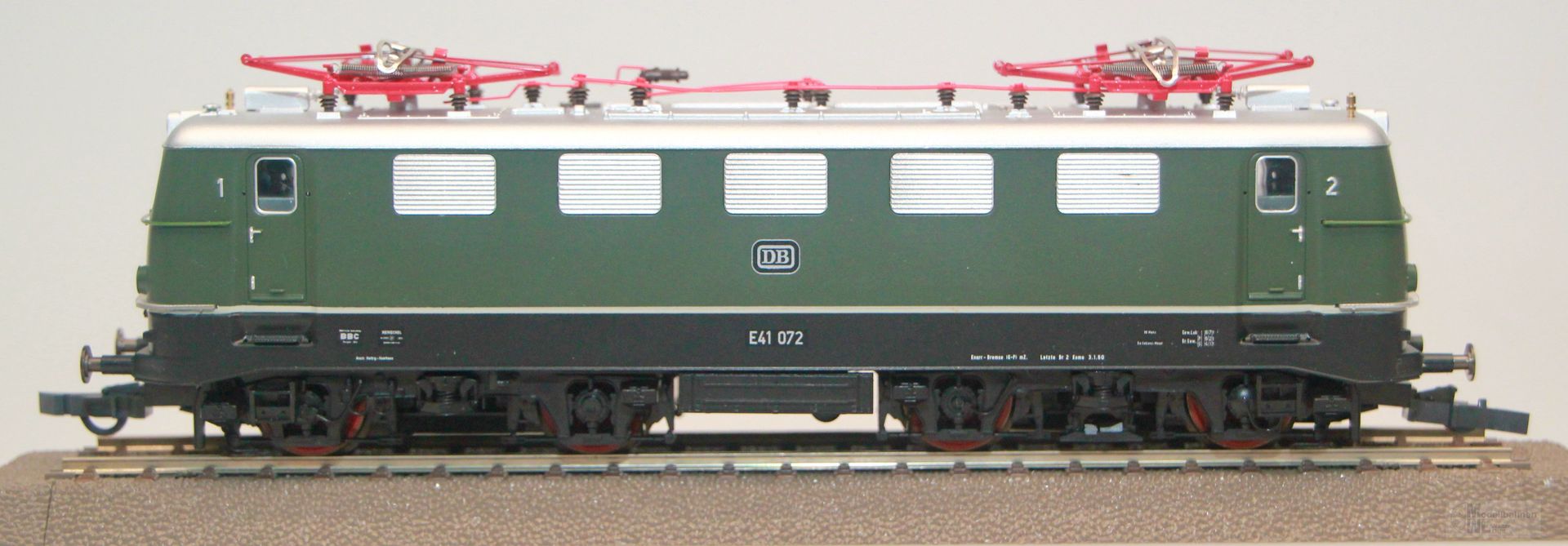 Roco 43637 - Roco - E-Lok E41 072 DB Ep.III grün DEFEKT H0/GL