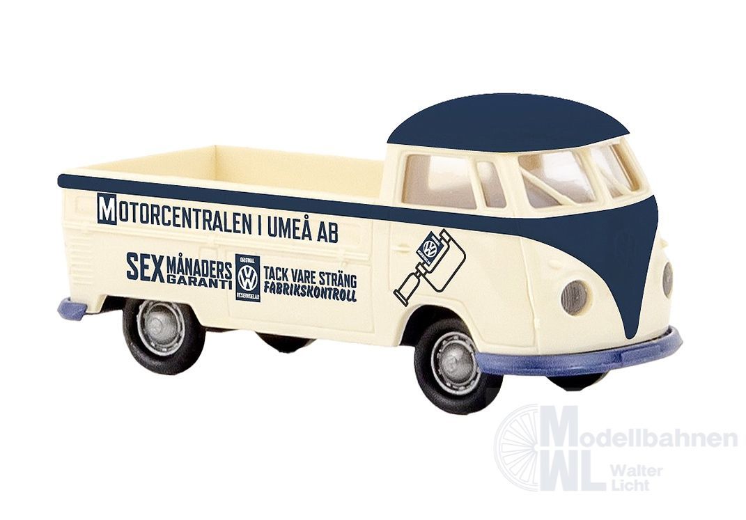 Brekina 32989 - VW T1b Pritsche der Motorcentralen (S) H0 1:87 Brekina 32989 - VW T1b Pritsche der Motorcentralen (S) H0 1:87