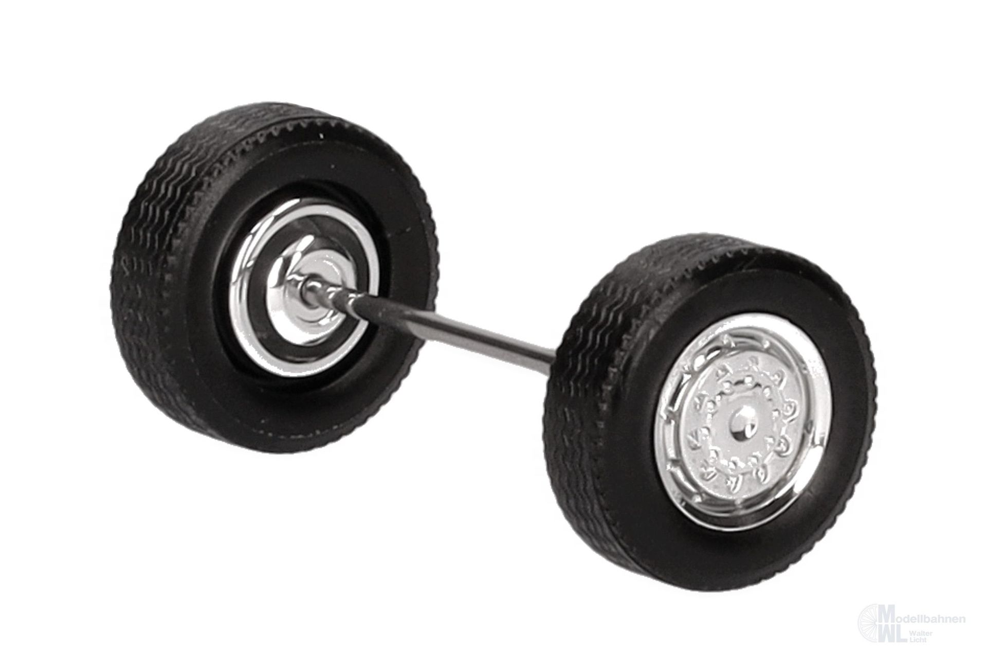 Herpa 054966 - Zubehör Radsätze Allrad 1tlg. chrom H0 1:87