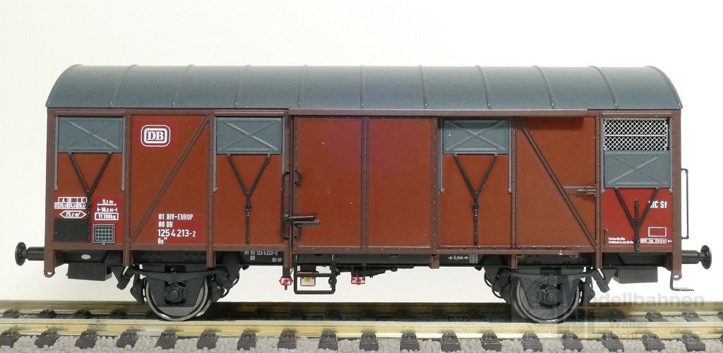 Exact Train 20992 - Güterwagen gedeckt DB Ep.IV Grs 212 H0/GL Exact Train 20992 - Güterwagen gedeckt DB Ep.IV Grs 212 H0/GL