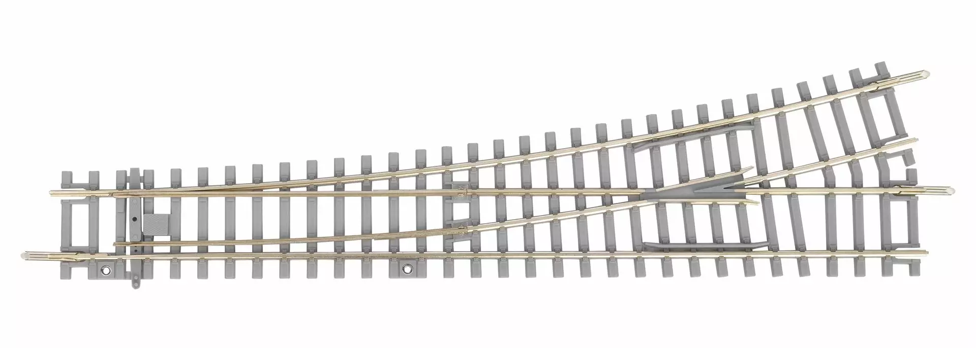Piko 55170 - Weiche WL links 15° Radius 9 mit Betonschwellen H0/GL
