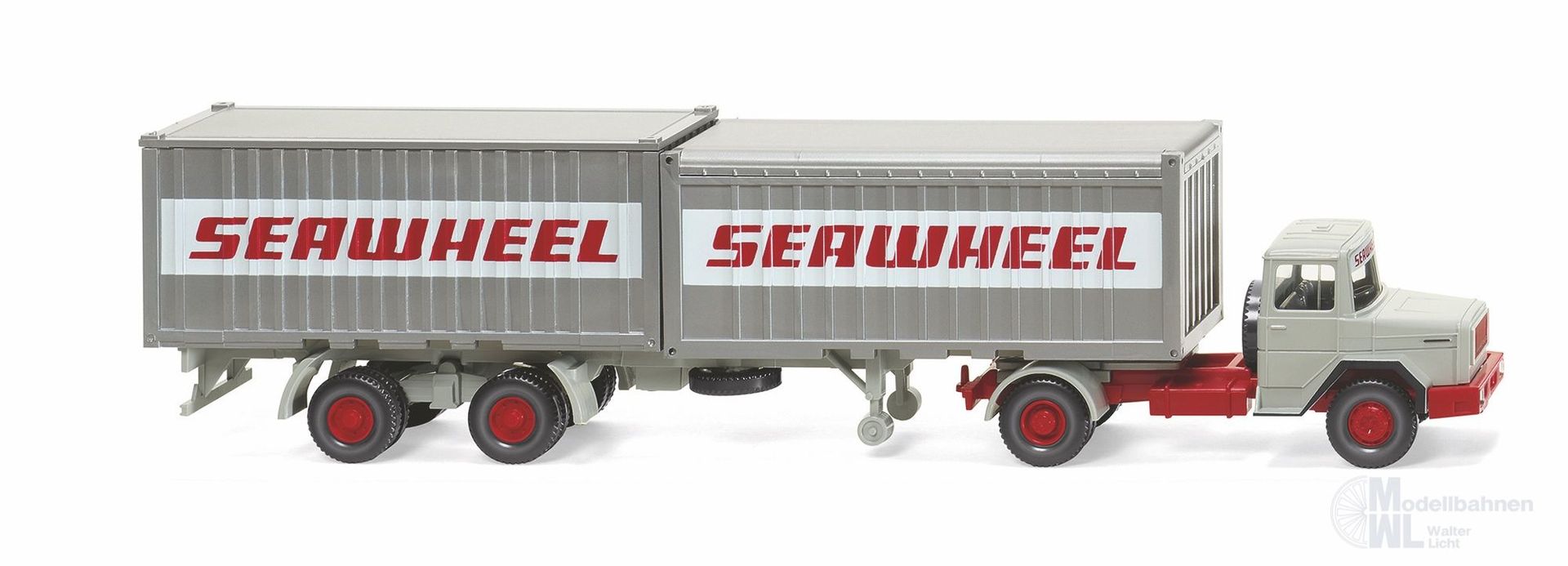 Wiking 052402 - Containersattelzug Magirus Deutz Seawheel H0 1:87 Wiking 052402 - Containersattelzug Magirus Deutz Seawheel H0 1:87
