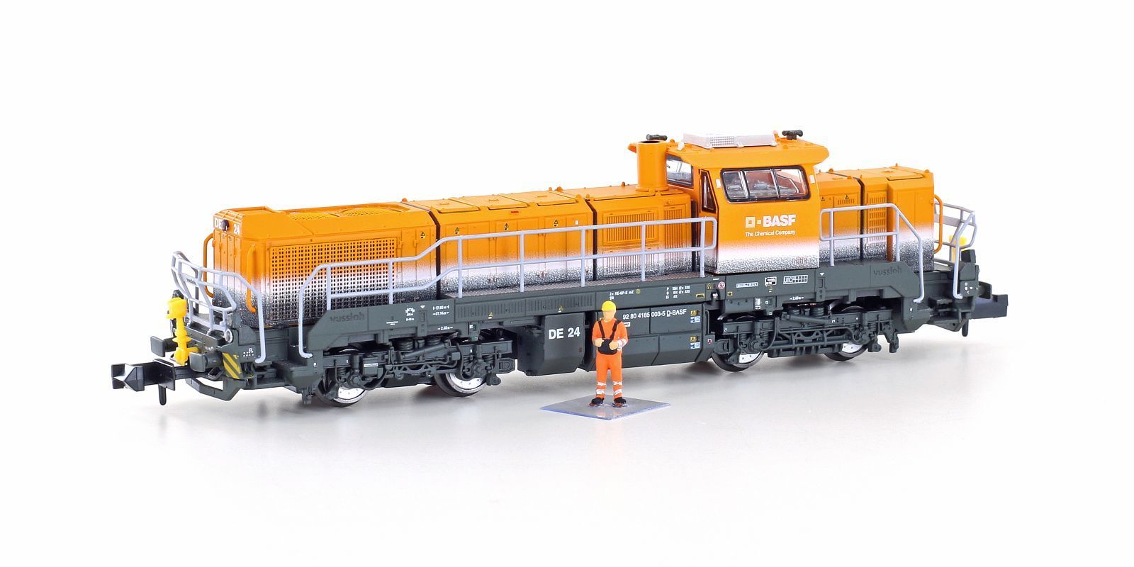 Hobbytrain 32104 - Diesellok Vossloh DE 18 BASF Ep.VI N 1:160