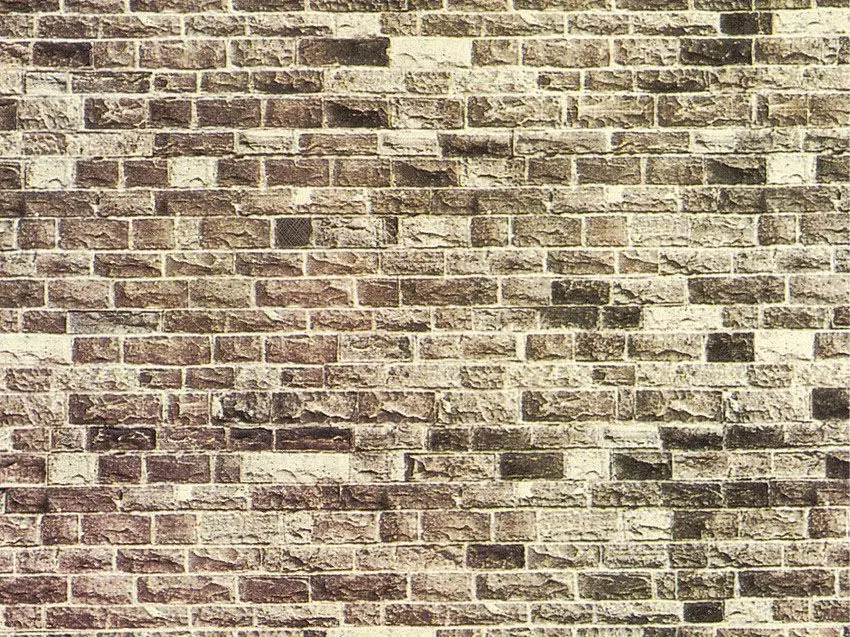Noch 57530 - Mauerplatte Basalt 32 x 15 cm 0/H0/TT
