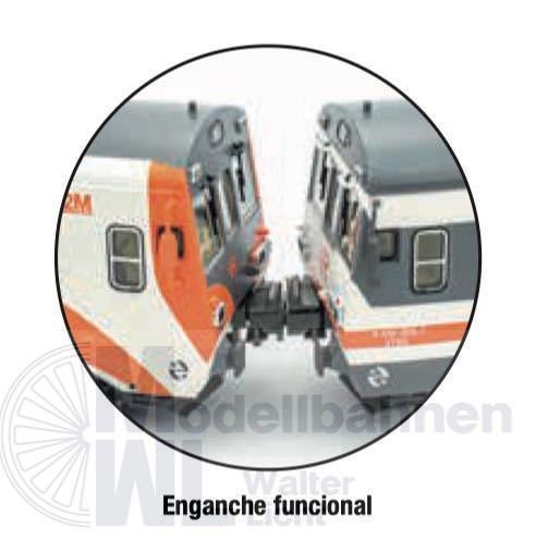Electrotren 2501B - Dieseltriebwagen BR 596-005 RENFE Ep.VI Media Distancia H0/GL HOBBY