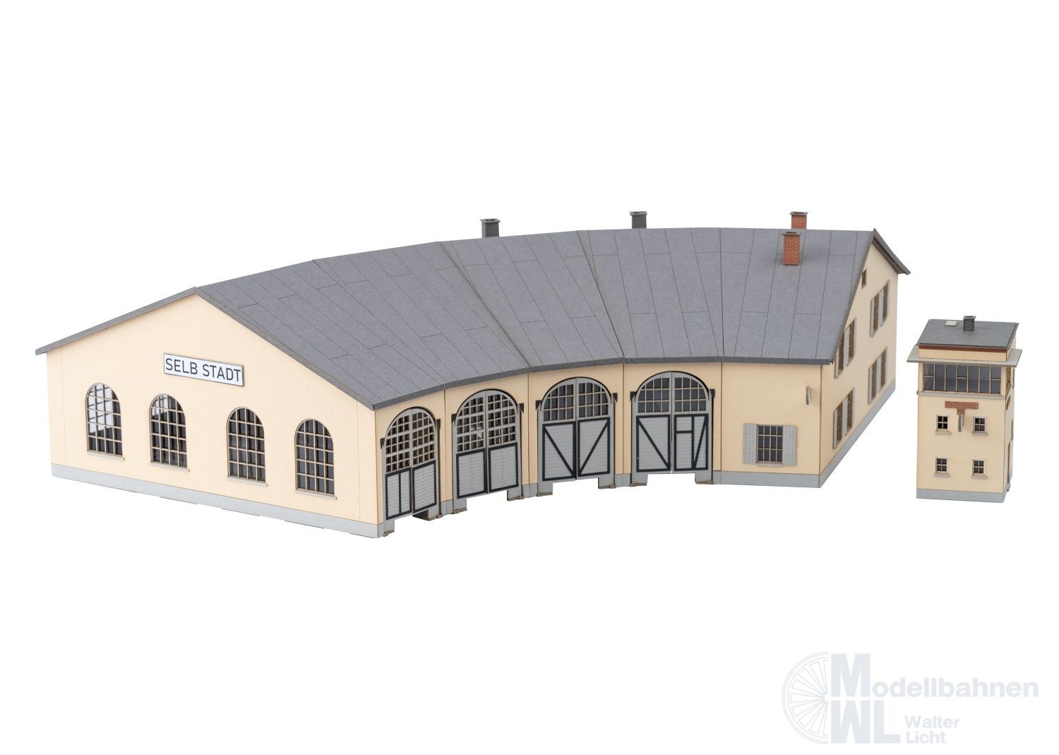 Trix 66341 - Bausatz Lokschuppen und Stellwerk Selb N 1:160 Trix 66341 - Bausatz Lokschuppen und Stellwerk Selb N 1:160
