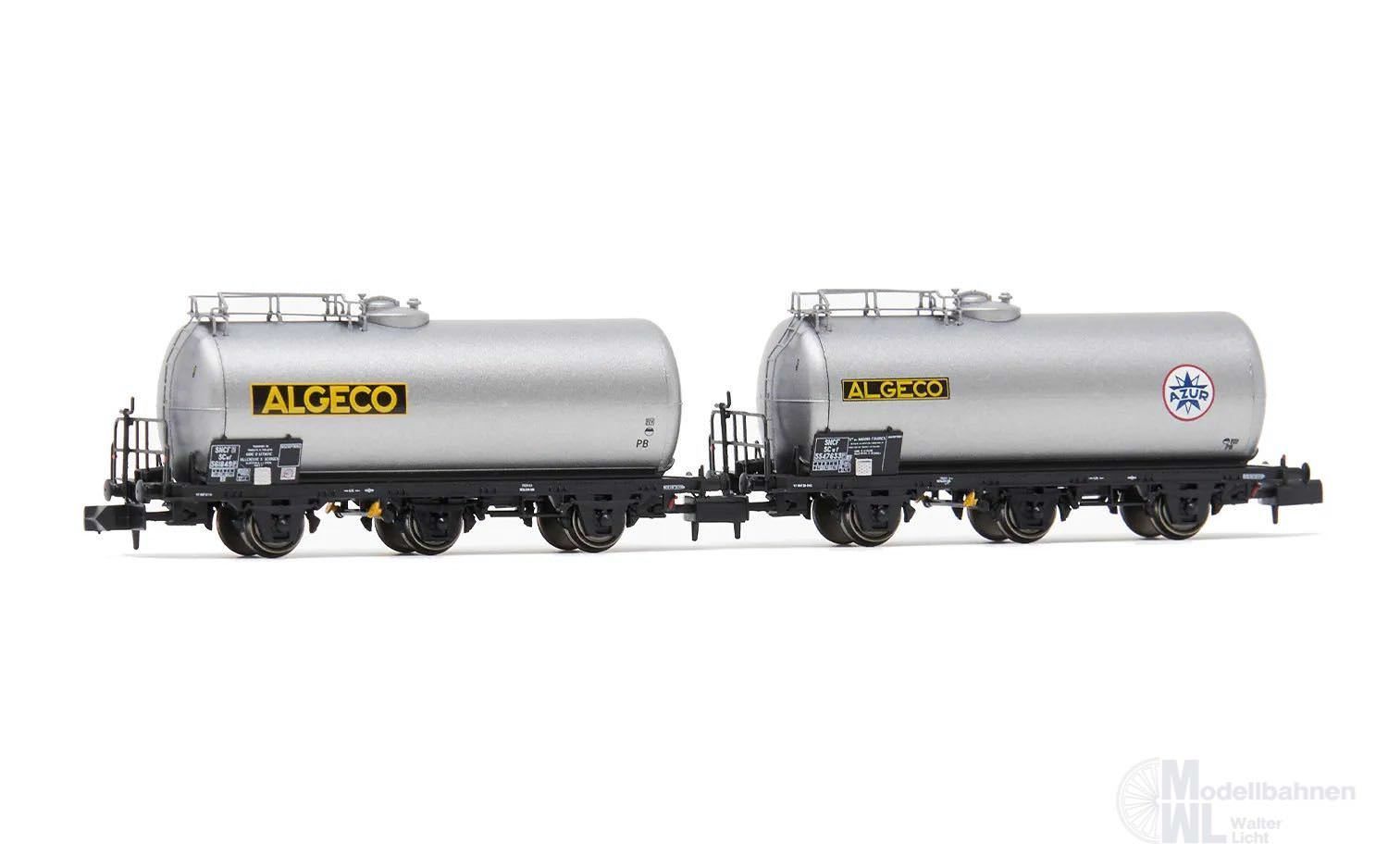Arnold 6607 - Kesselwagen Set SNCF Ep.III 2.tlg. ALGECCO N 1:160