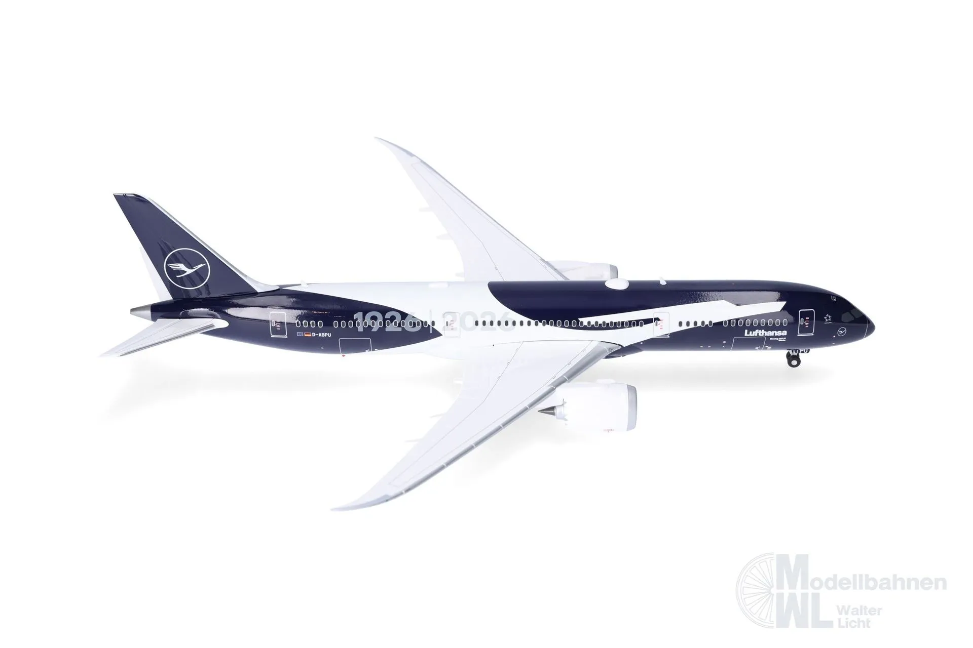 Herpa 573986 - Boeing 787-9 Lufthansa 100 Jahre 1:200