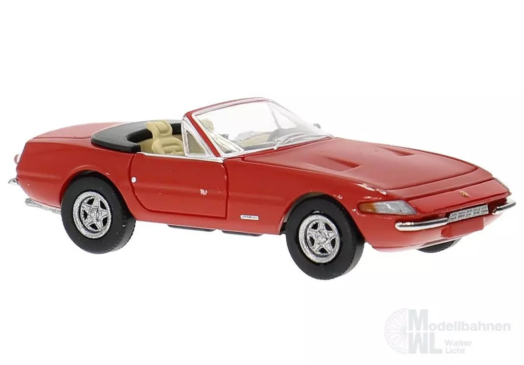 Brekina 22940 - Ferrari 365 GTS in rot H0 1:87