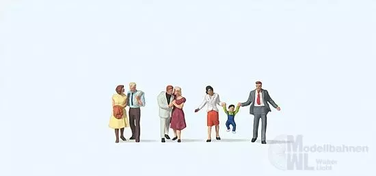 Preiser 79190 - Gehende Paare N 1:160