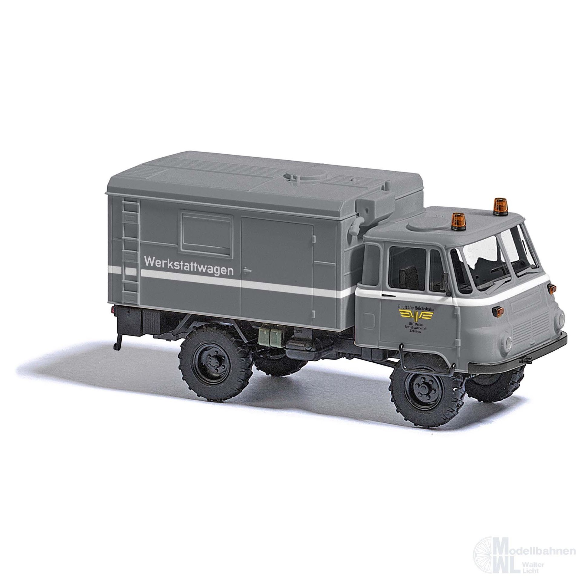 Busch 50257 - Robur LO 2002A Werkstatt H0 1:87