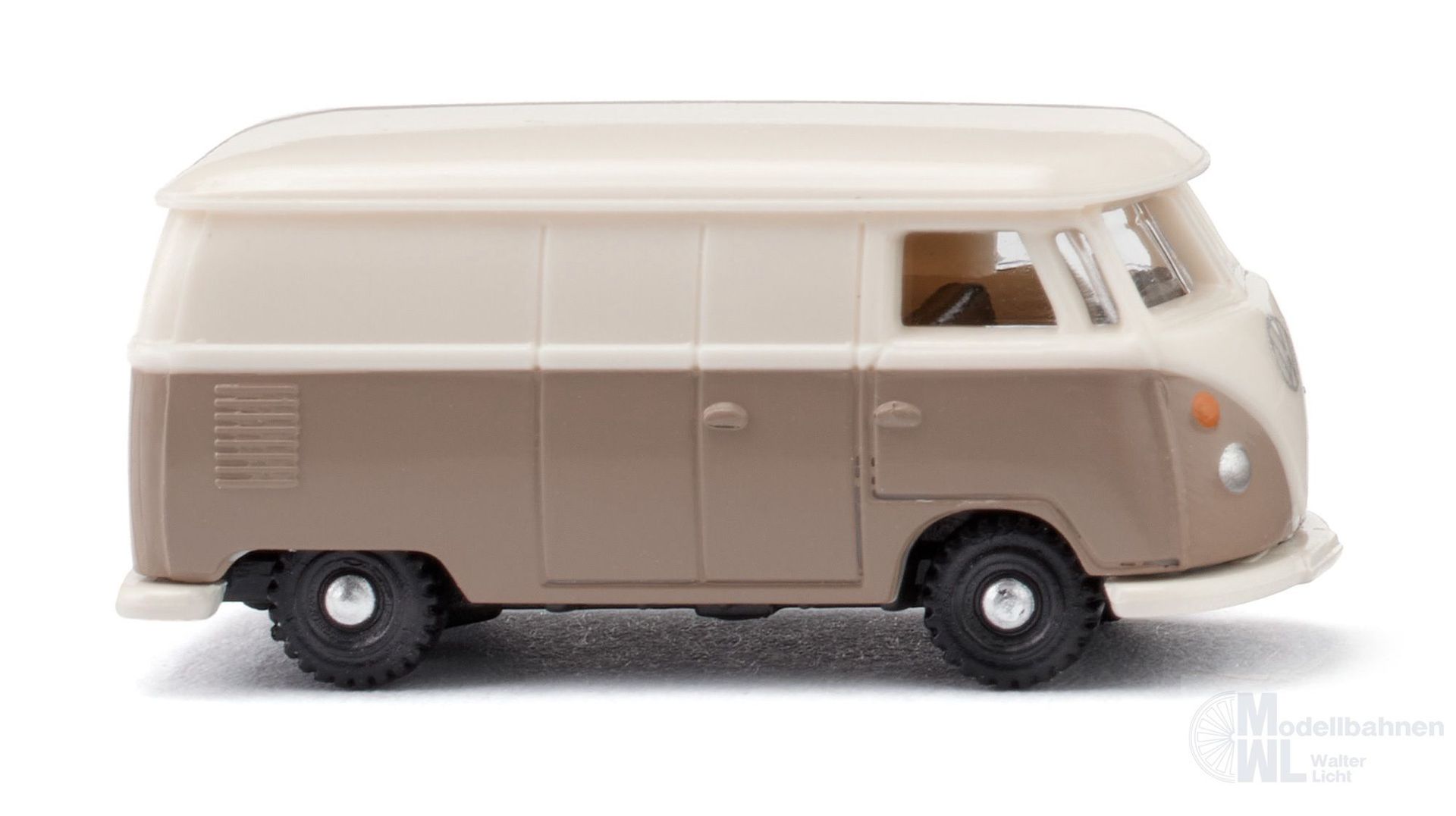 Wiking 093205 - VW T1 Kastenwagen - graubeige/perlweiß  N 1:160