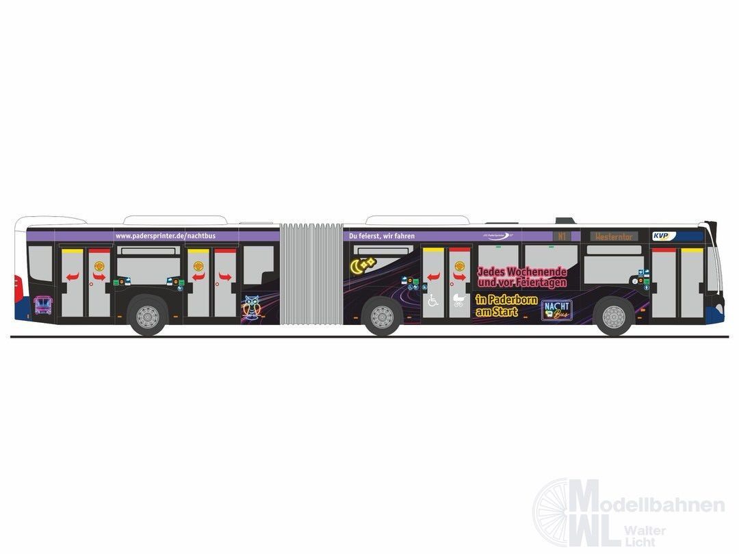 Rietze 73583 - Mercedes-Benz Citaro G '15 Padersprinter Paderborn-Nachtbus H0 1:87