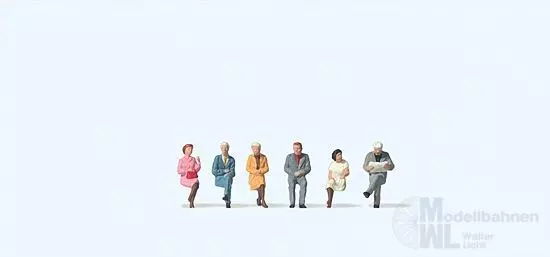 Preiser 79156 - Sitzende Reisende N 1:160