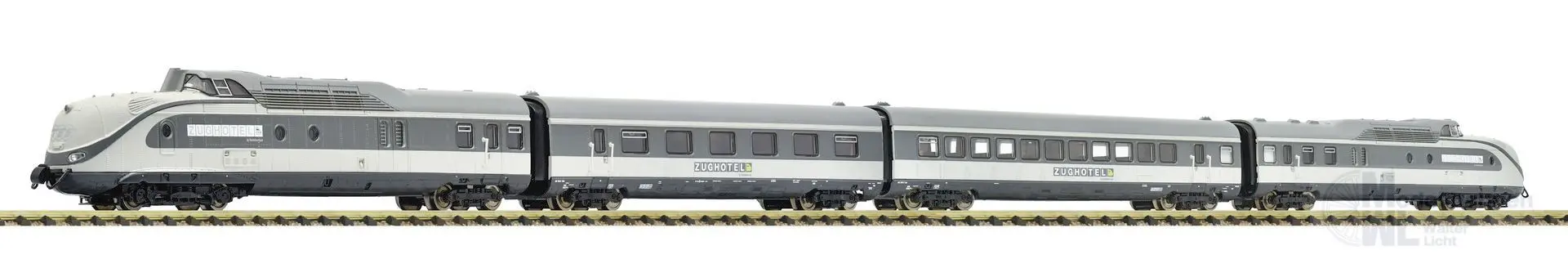 Fleischmann 7770009 - Dieseltriebzug BR 601 Railadventure Ep.VI Zughotel N 1:160 Sound