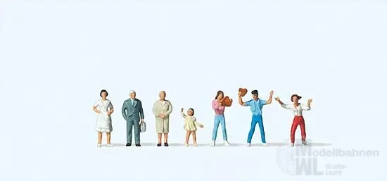 Preiser 79079 - Am Süßwarenstand N 1:160