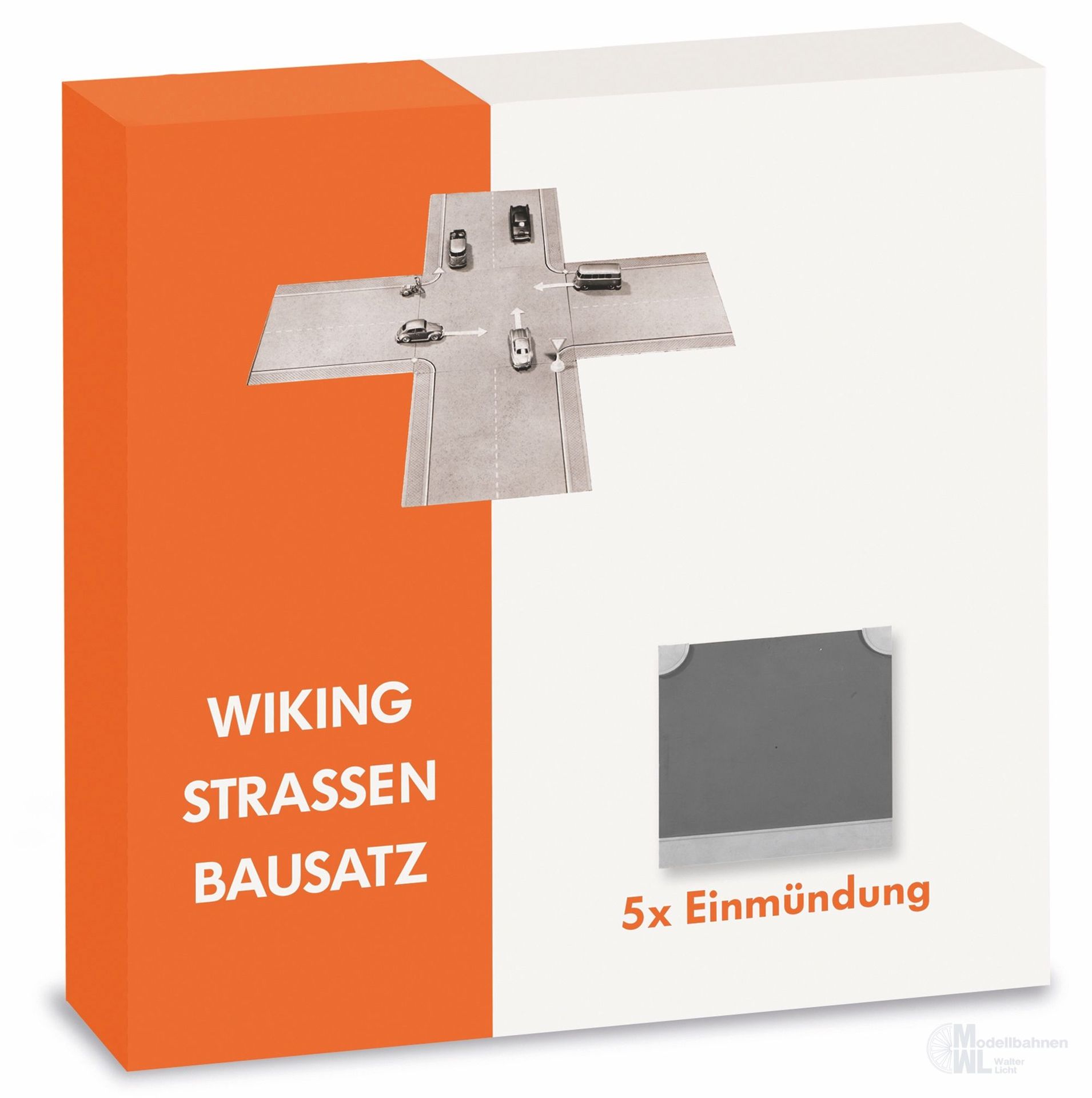 Wiking 119904 - Strassen Bausatz - Einmündung 1:87