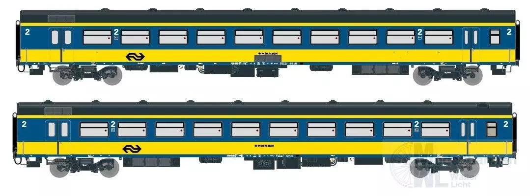 Exact Train 11062 - Personenwagen Set NS Ep.IV ICR 2.tlg. H0/GL